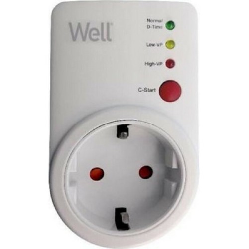 SAFETY MULTISOCKET  ELAD-SH-PROT/VS-WL 1θ WHITE